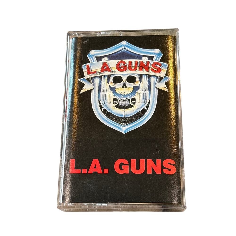 L.A. Guns Self Titled Polygram 834144-4 (1988) Audio Cassette Tape LA rock metal